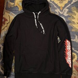Santa Cruz black hoodie size small